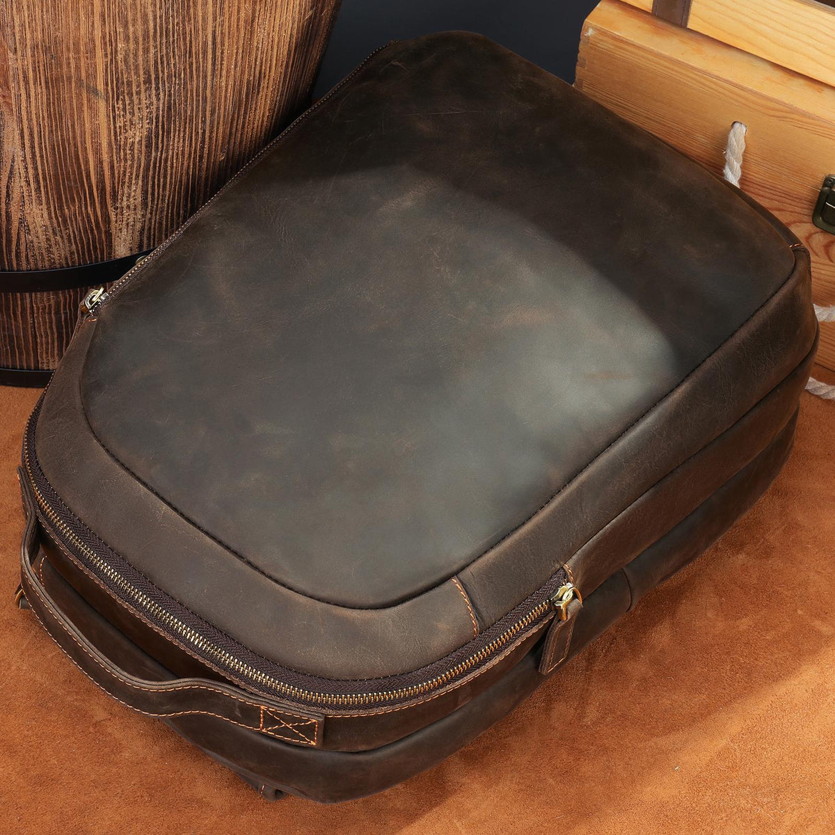 Leather Backpack | Sterling
