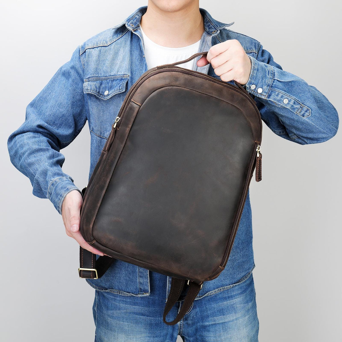 Leather Backpack | Sterling