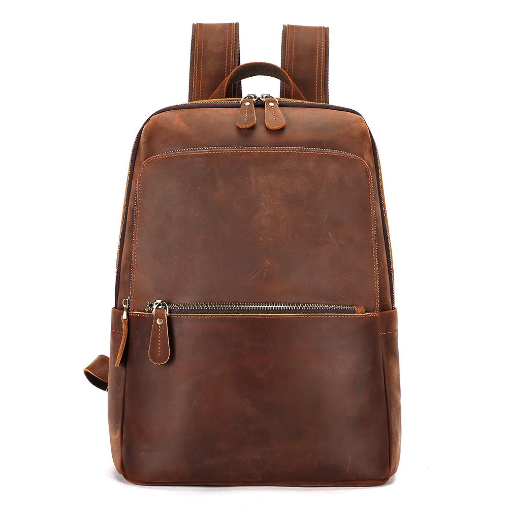 Vintage Leather Backpack | Morgan
