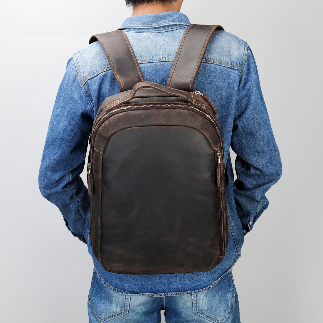 Leather Backpack | Sterling
