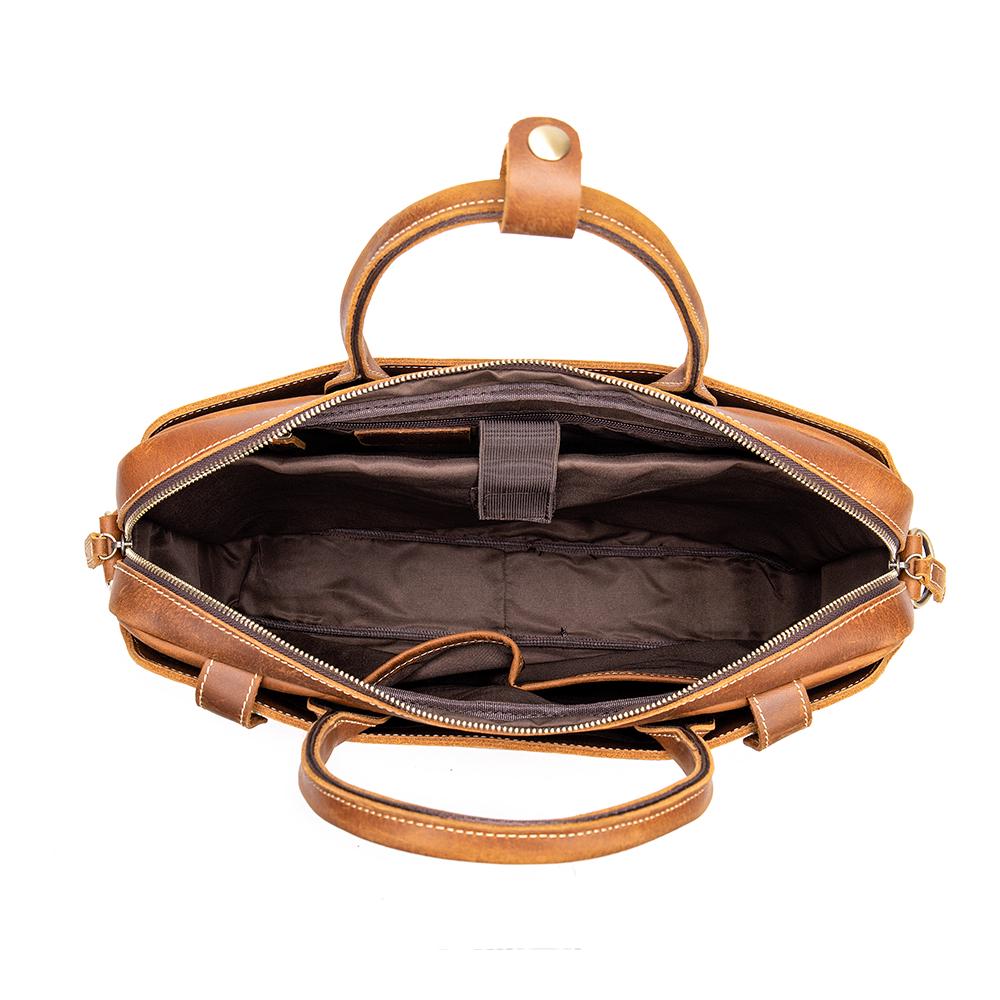 Leather Laptop Messenger Bag | Cooper