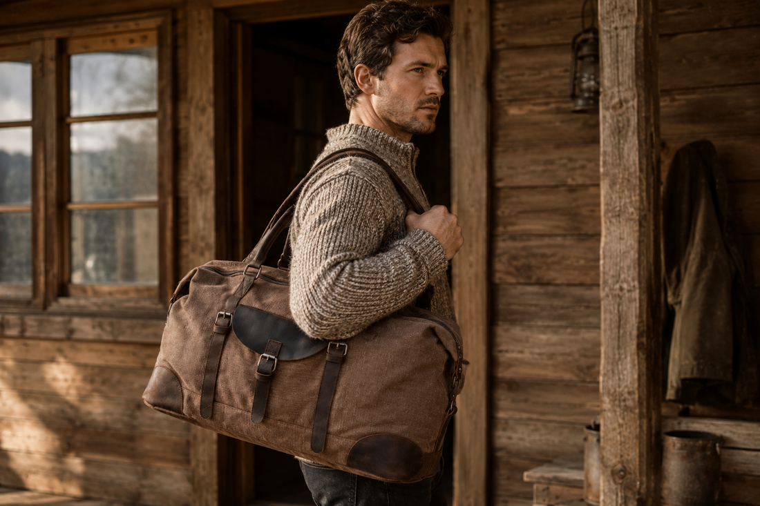 Vintage Canvas Overnight Bag | Dakota