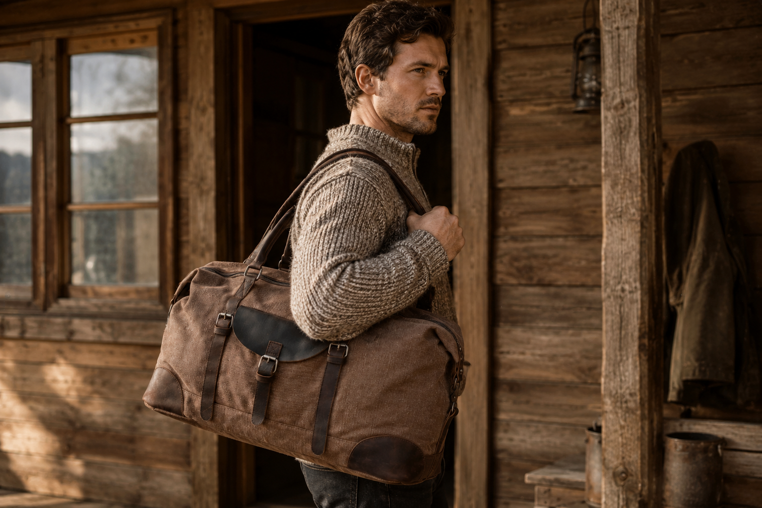 Vintage Canvas Overnight Bag | Dakota