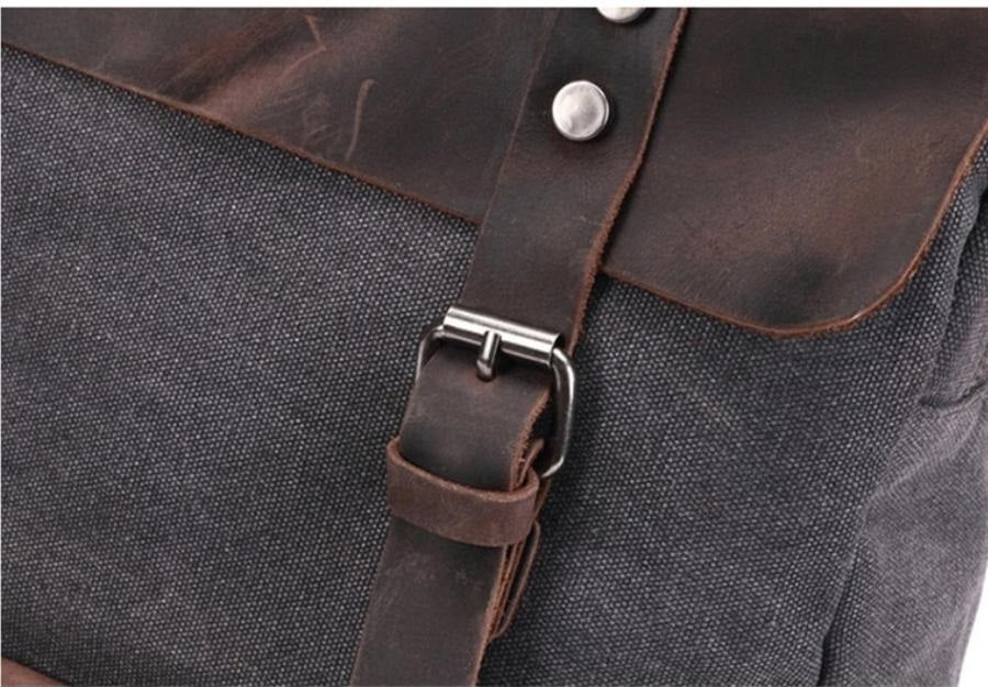 Rugged Canvas Backpack with Laptop Sleeve | Nomad