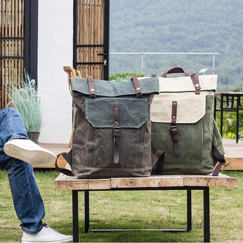 Vintage Canvas Backpack | Mountaun