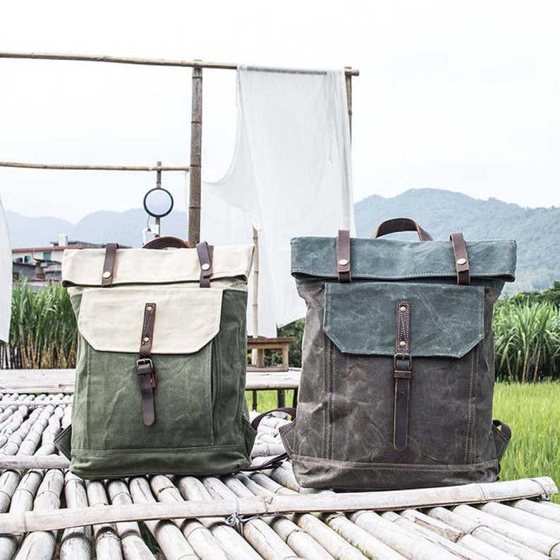 Vintage Canvas Backpack | Mountaun
