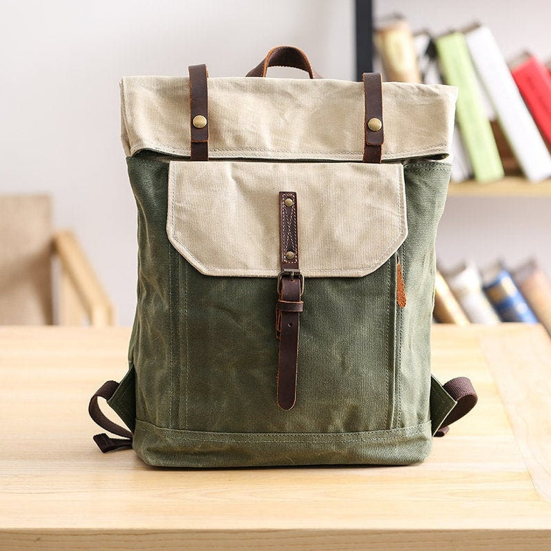 Vintage Canvas Backpack | Mountaun
