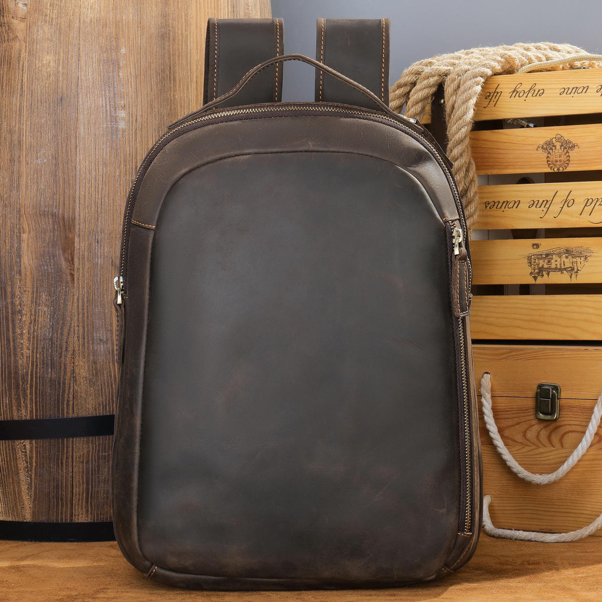 Leather Backpack | Sterling