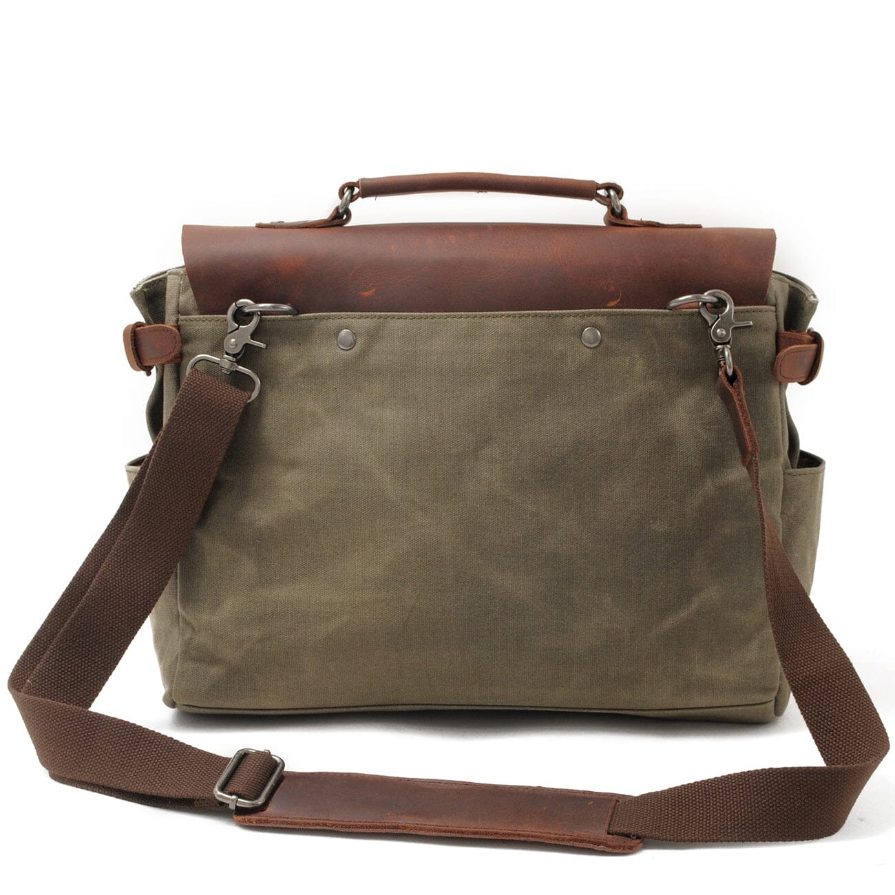 Canvas Crossbody Messenger Bag | Weston