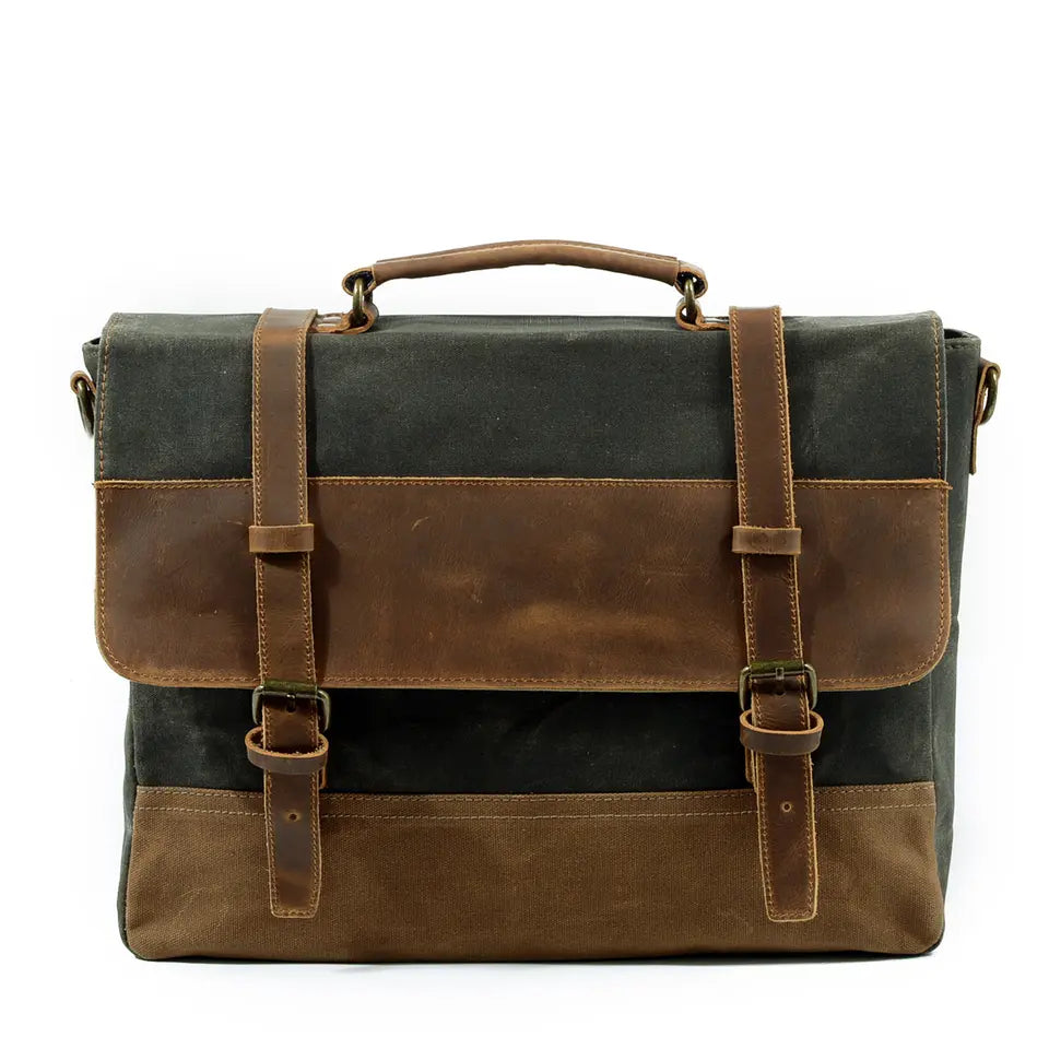 Waxed Canvas Messenger Bag | Winner