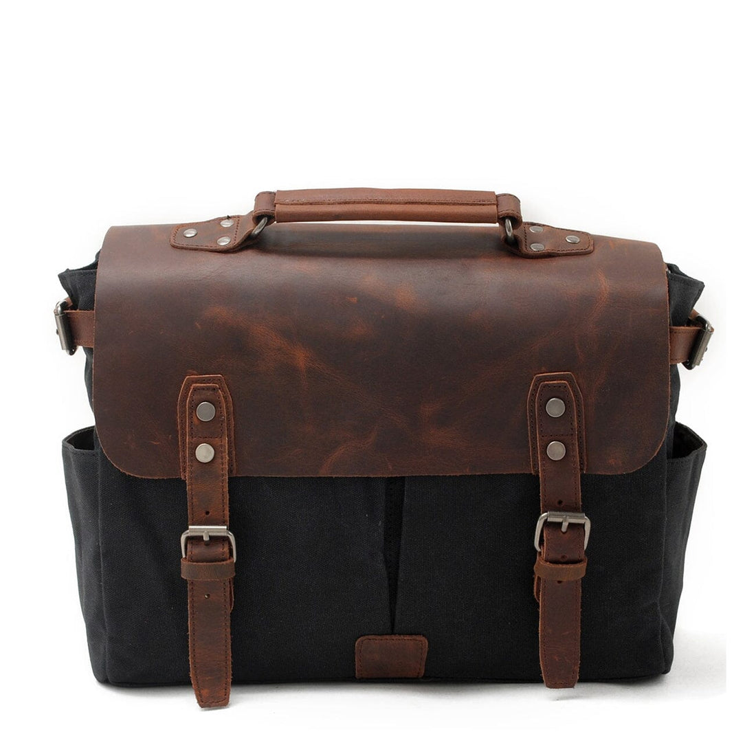 Canvas Crossbody Messenger Bag | Weston