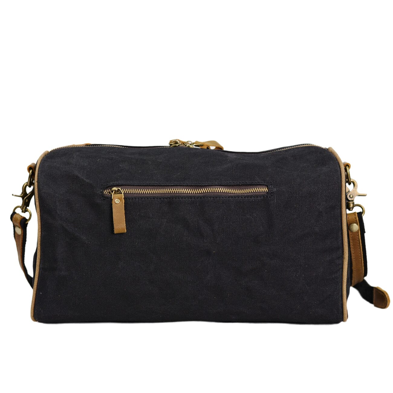 Waxed Canvas & Leather Sling Bag | Timber
