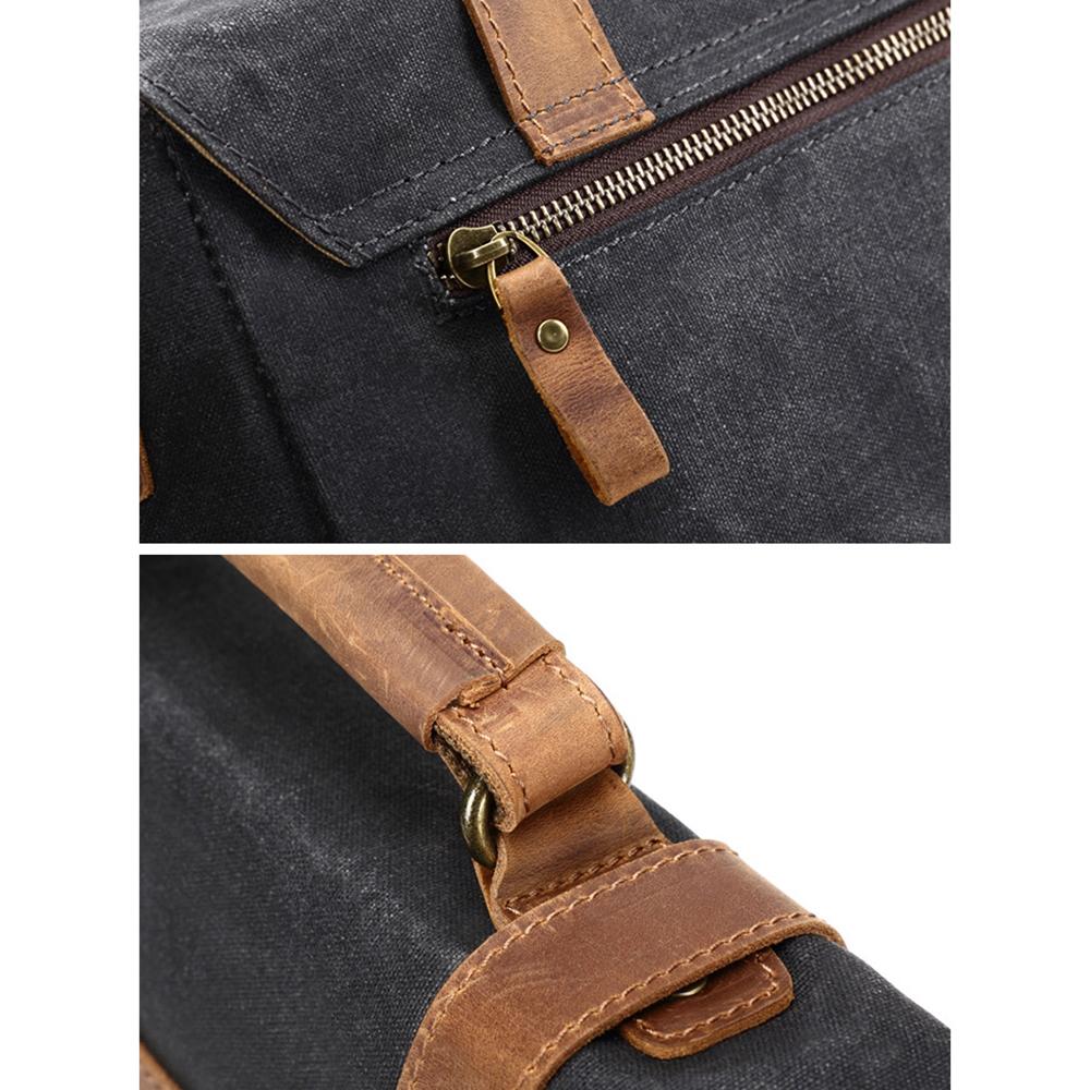Waxed Canvas Messenger Bag | Winner