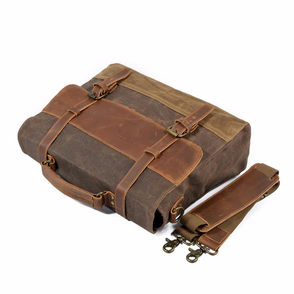 Waxed Canvas Messenger Bag | Winner