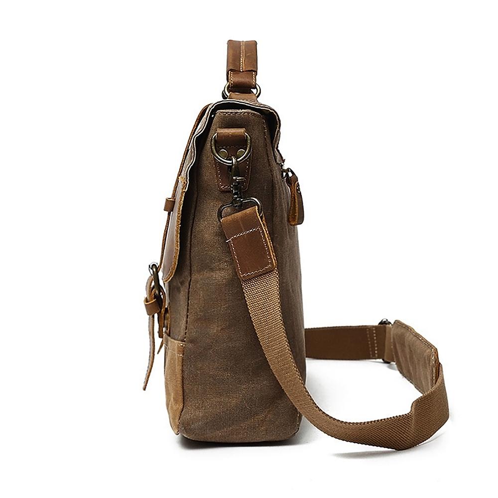 Waxed Canvas Messenger Bag | Winner
