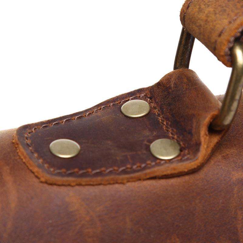 Canvas Laptop Messenger Bag for Men | Frank