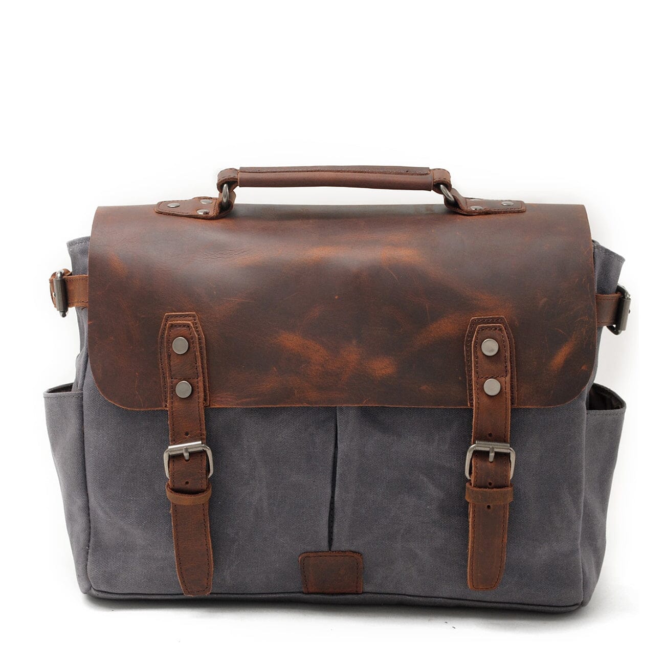 Canvas Crossbody Messenger Bag | Weston
