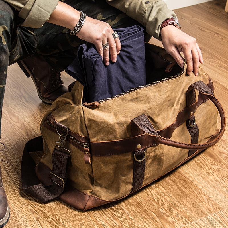 Men's Vintage Duffle Bag | Ohara