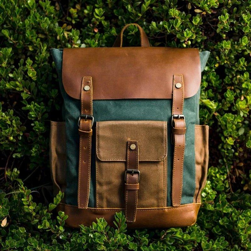 Vintage Canvas  Backpack | Visto