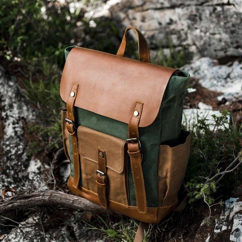 Vintage Canvas  Backpack | Visto