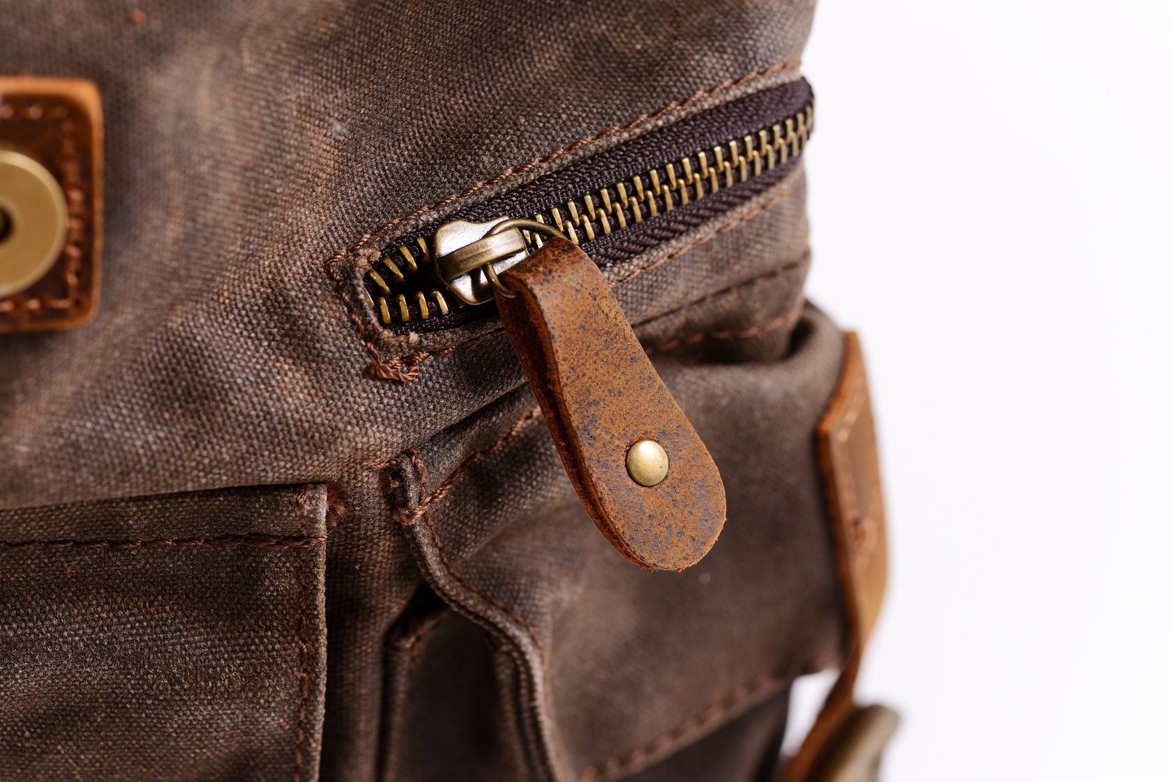 Waxed Canvas Backpack | Sent