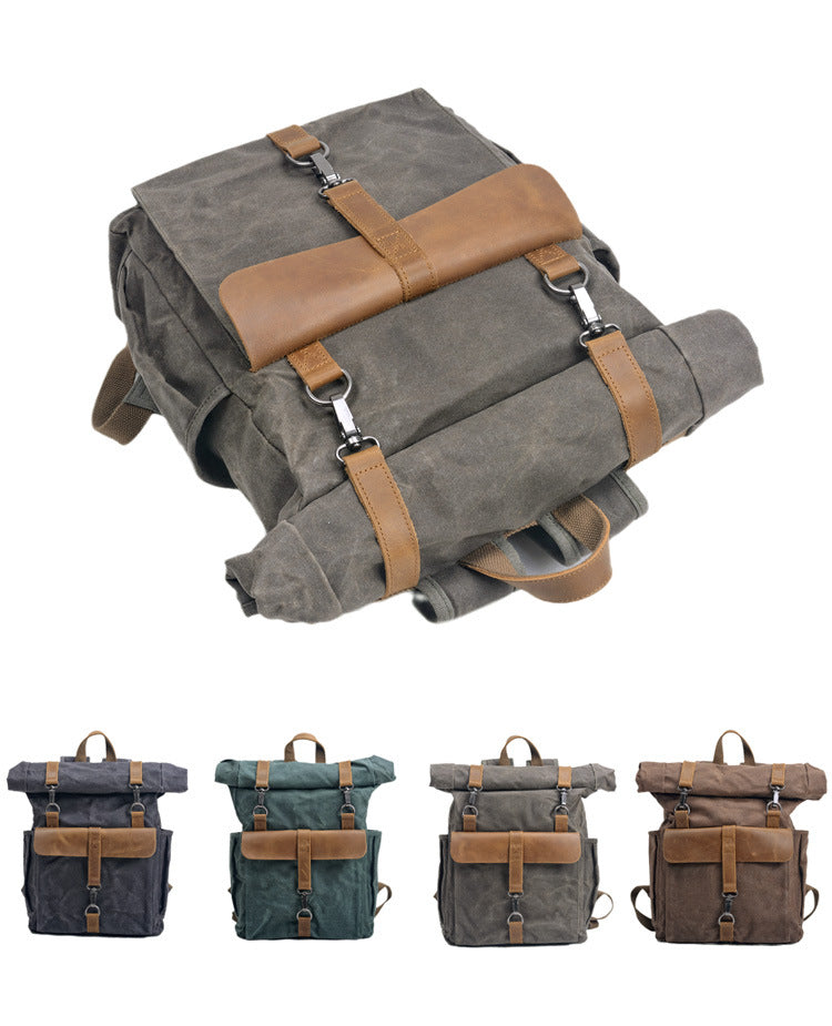 Retro Canvas Rucksack | Roamer