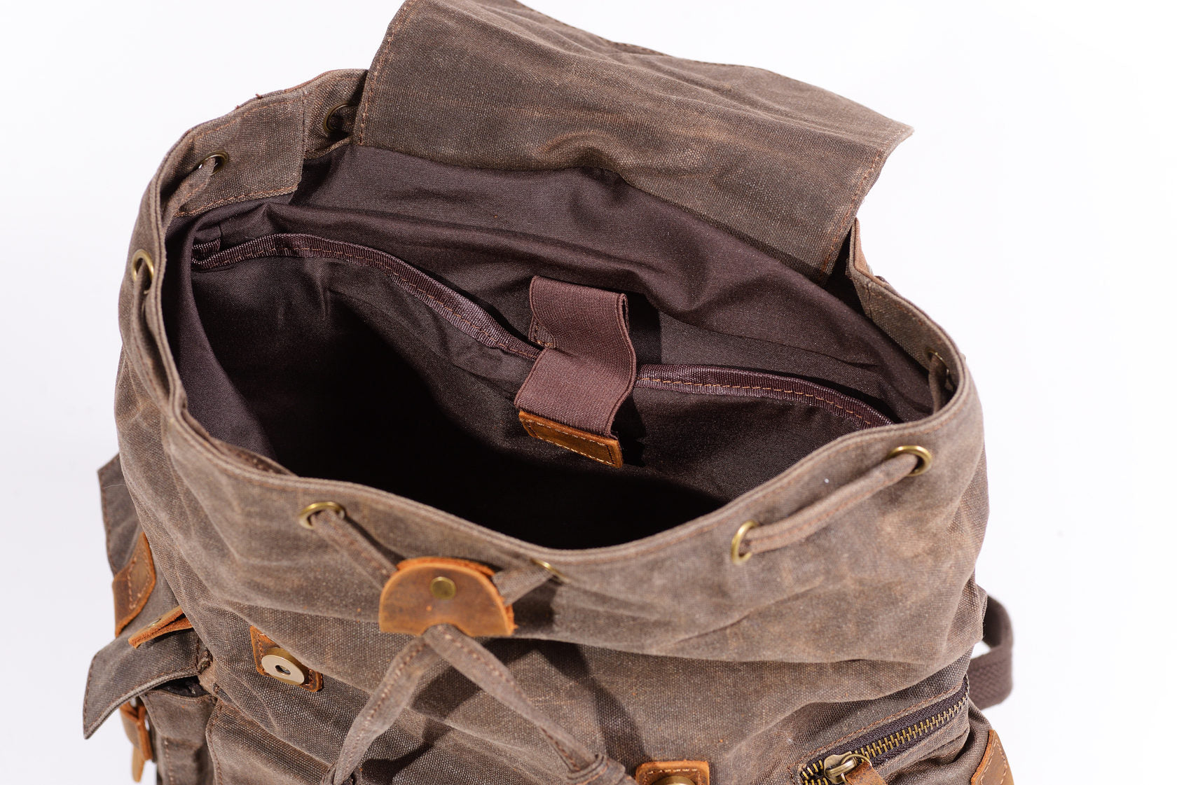 Waxed Canvas Backpack | Sent