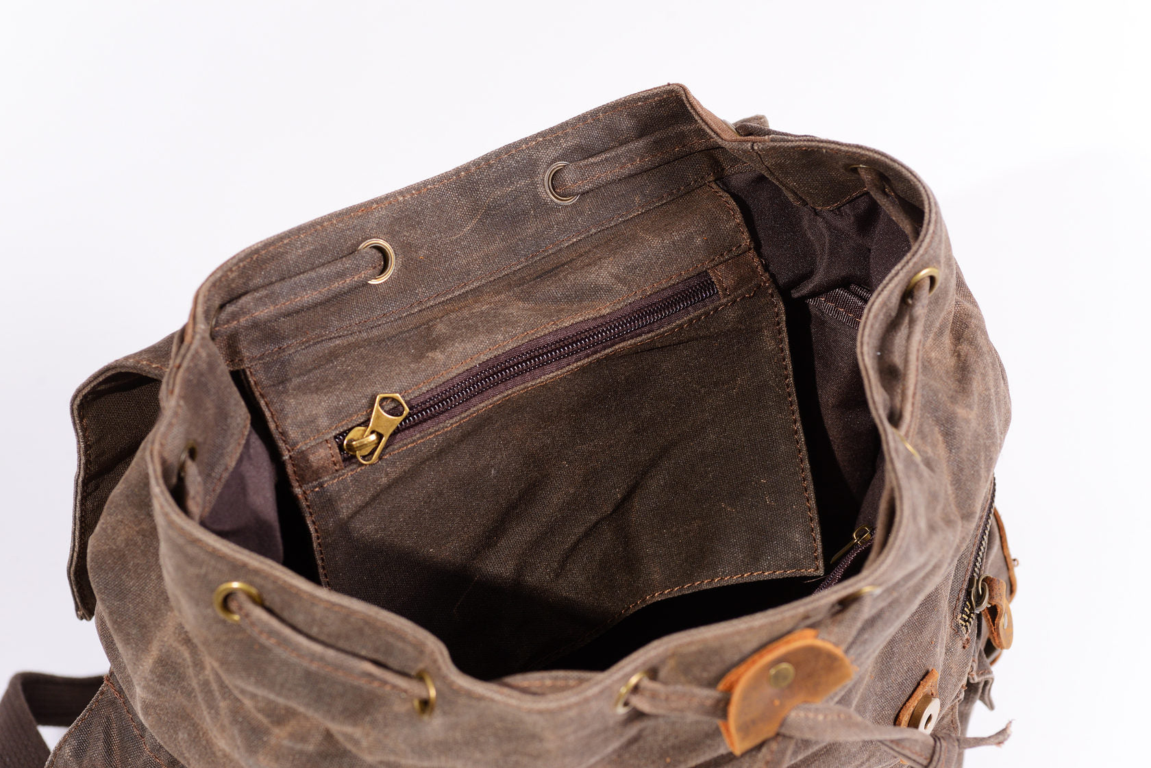 Waxed Canvas Backpack | Sent