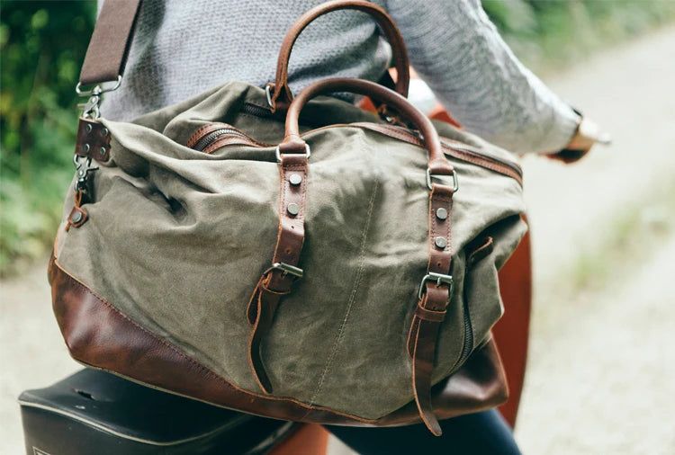 Heritage Canvas Duffle Bag | Hudson
