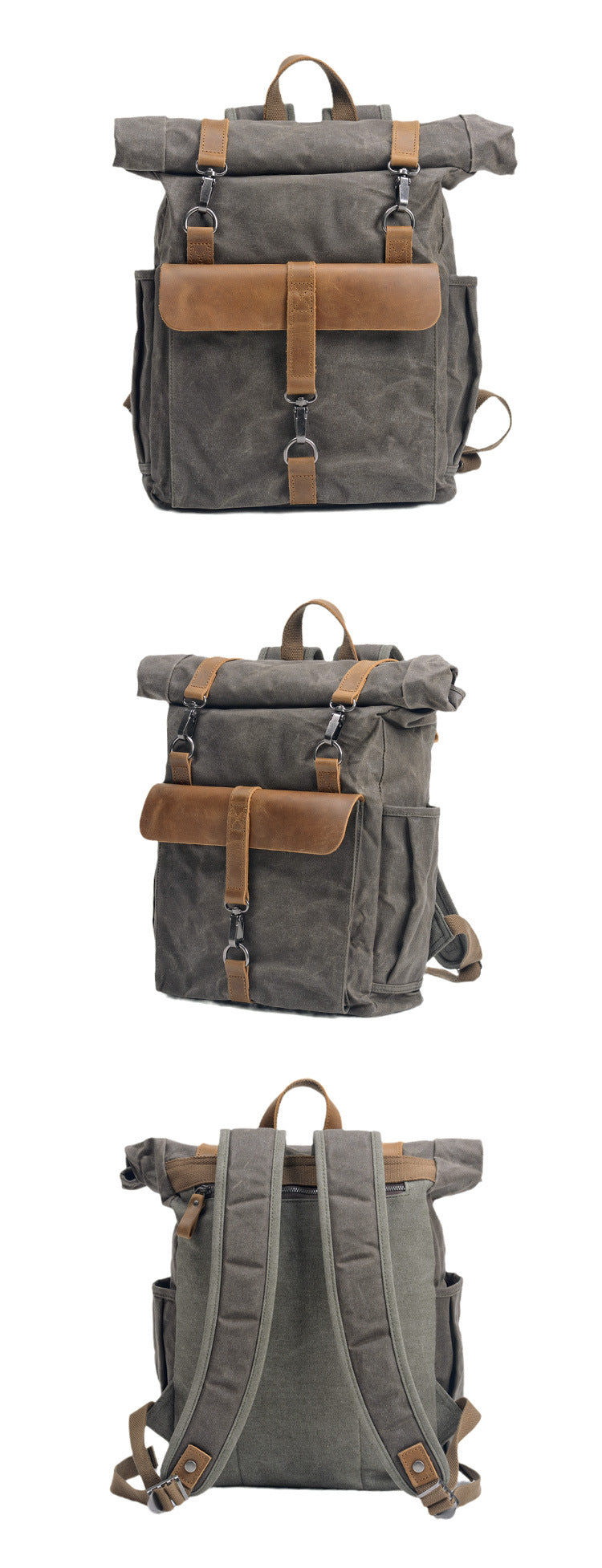 Retro Canvas Rucksack | Roamer