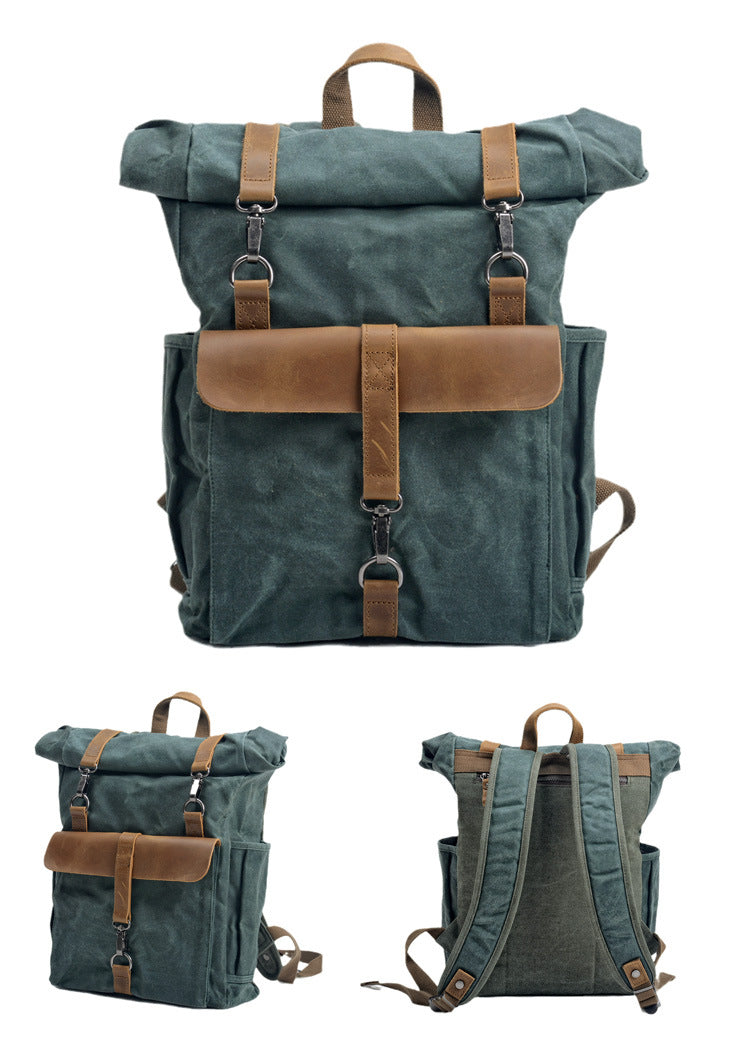Retro Canvas Rucksack | Roamer