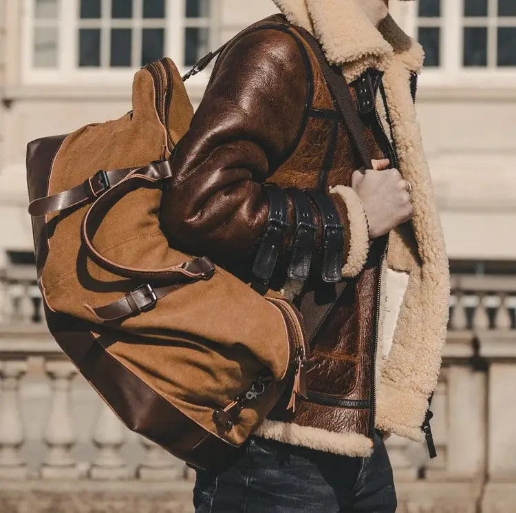 Heritage Canvas Duffle Bag | Hudson