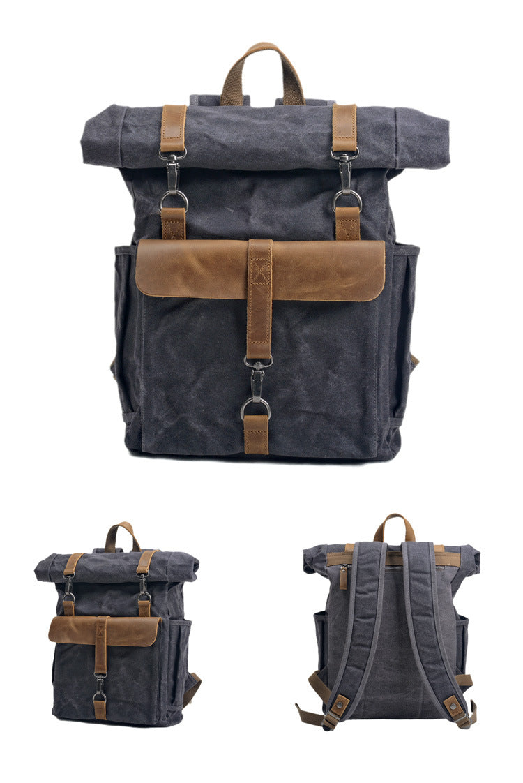 Retro Canvas Rucksack | Roamer