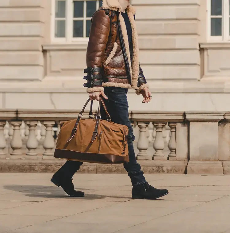 Heritage Canvas Duffle Bag | Hudson