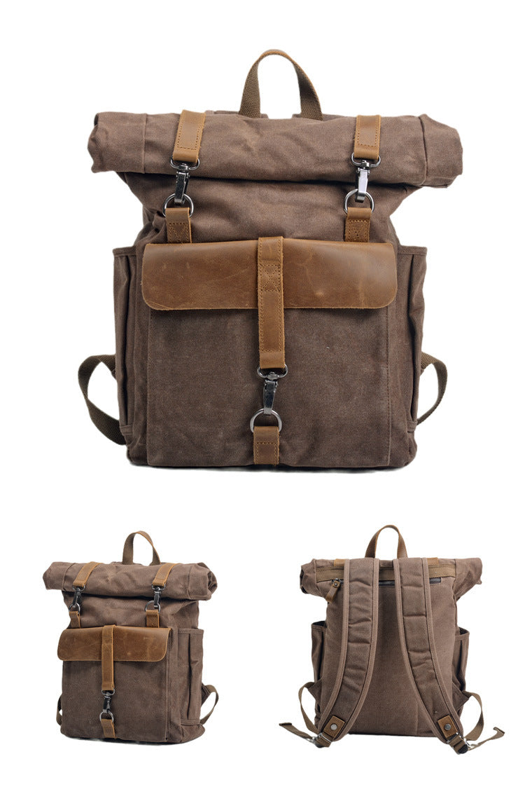 Retro Canvas Rucksack | Roamer