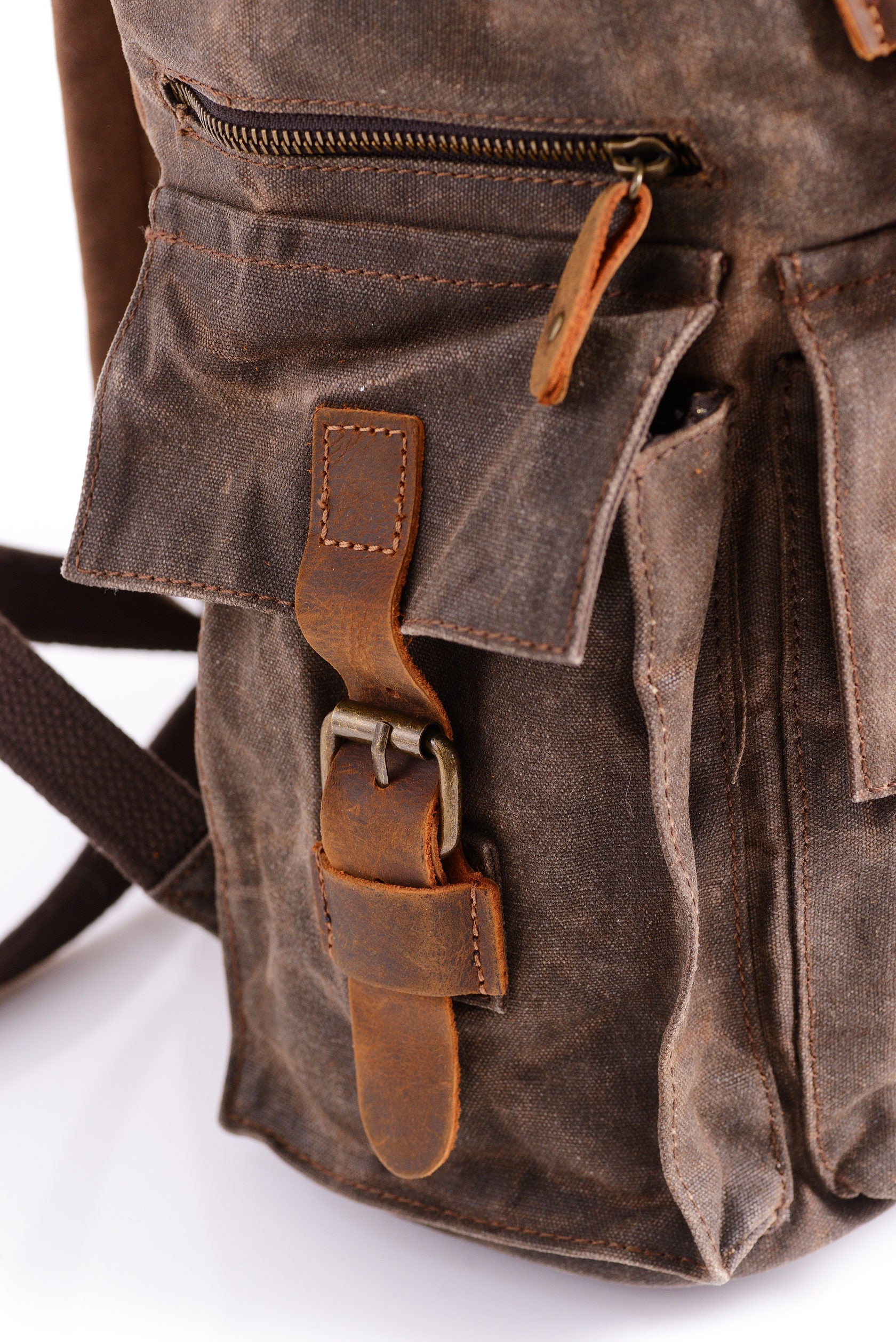 Waxed Canvas Backpack | Sent