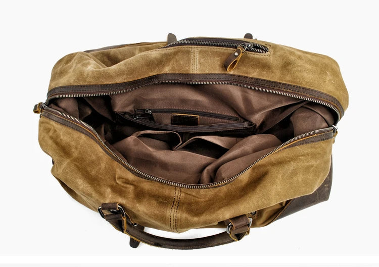 Heritage Canvas Duffle Bag | Hudson