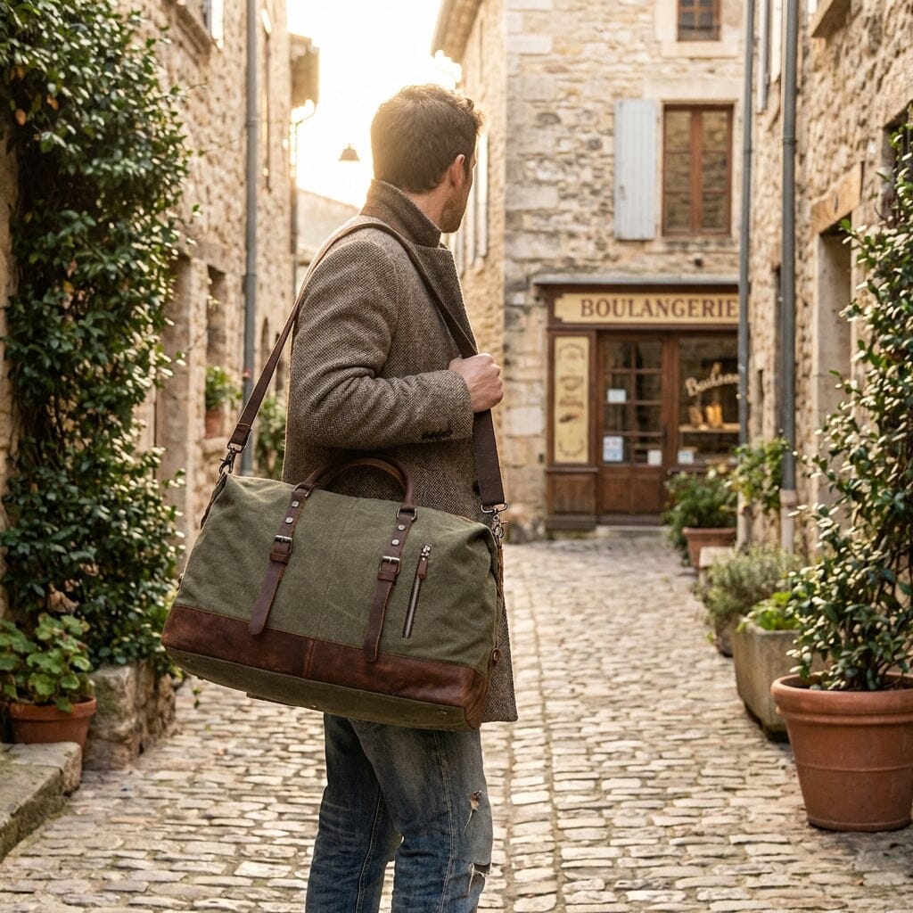 Heritage Waxed Canvas Travel Bag | Lexington