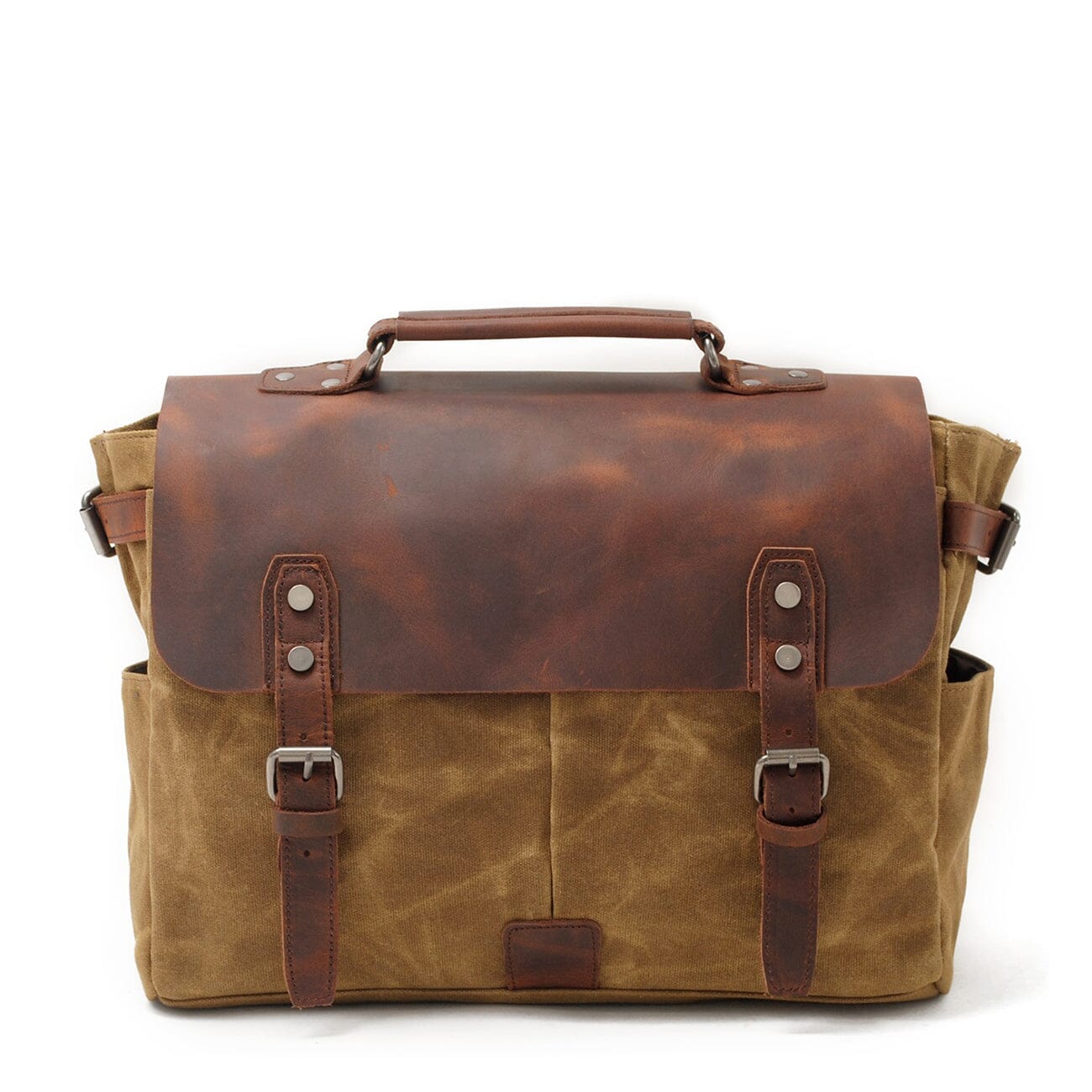 Canvas Crossbody Messenger Bag | Weston