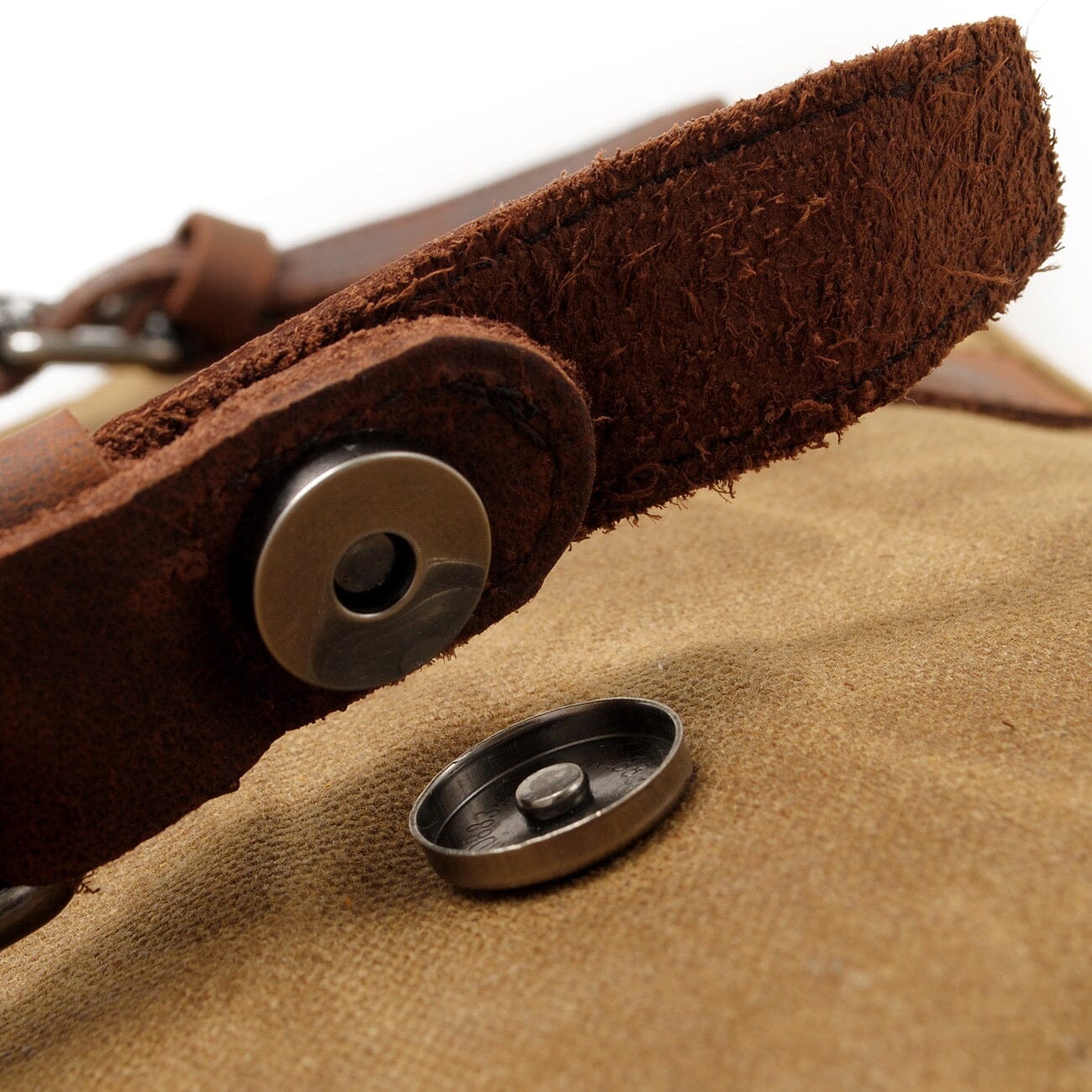 Canvas Crossbody Messenger Bag | Weston