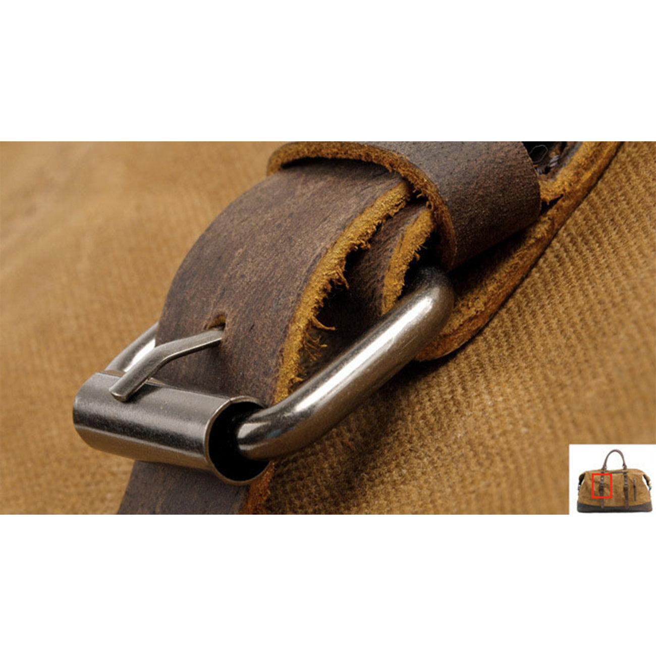 Heritage Canvas Duffle Bag | Hudson