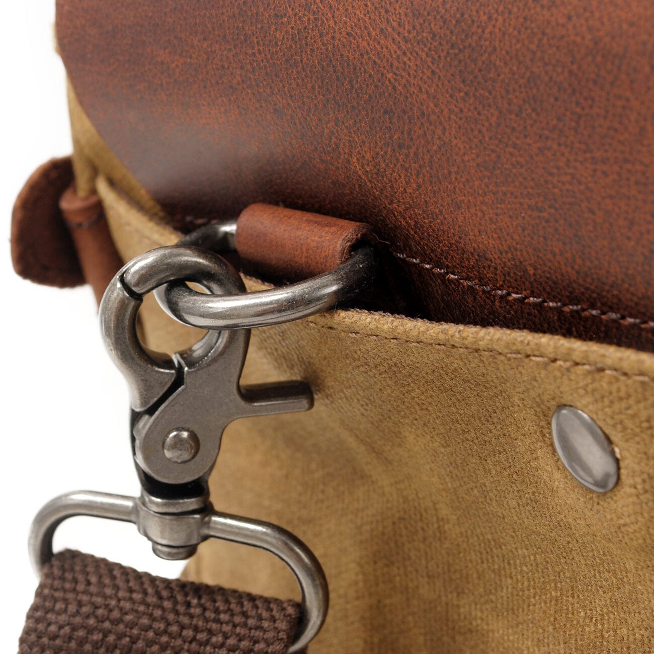 Canvas Crossbody Messenger Bag | Weston