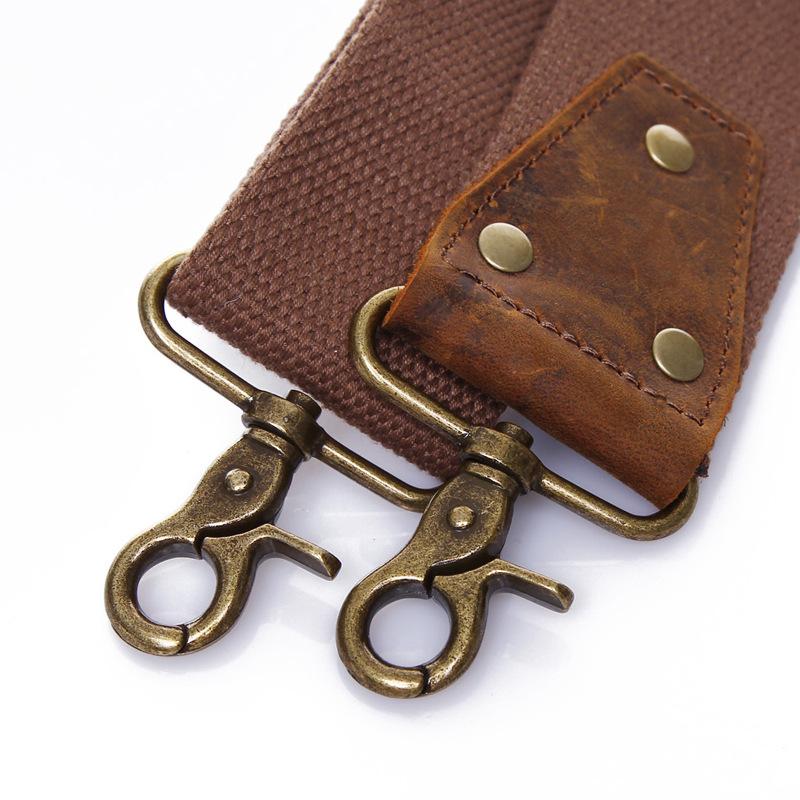 Canvas Laptop Messenger Bag for Men | Frank