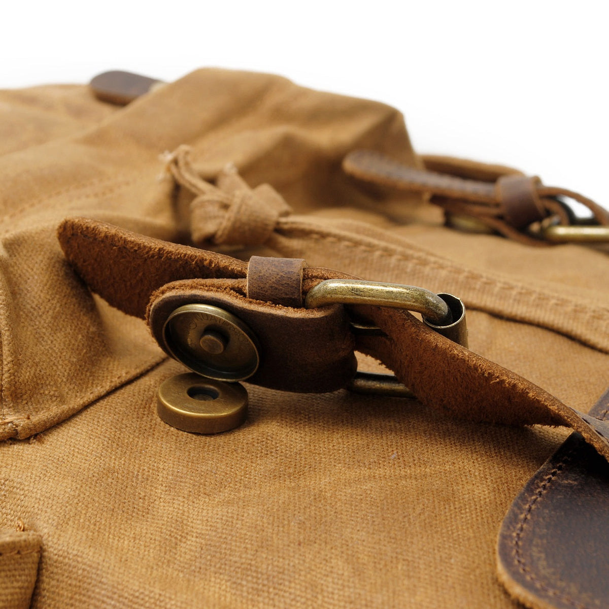 Waxed Canvas Backpack |Noren