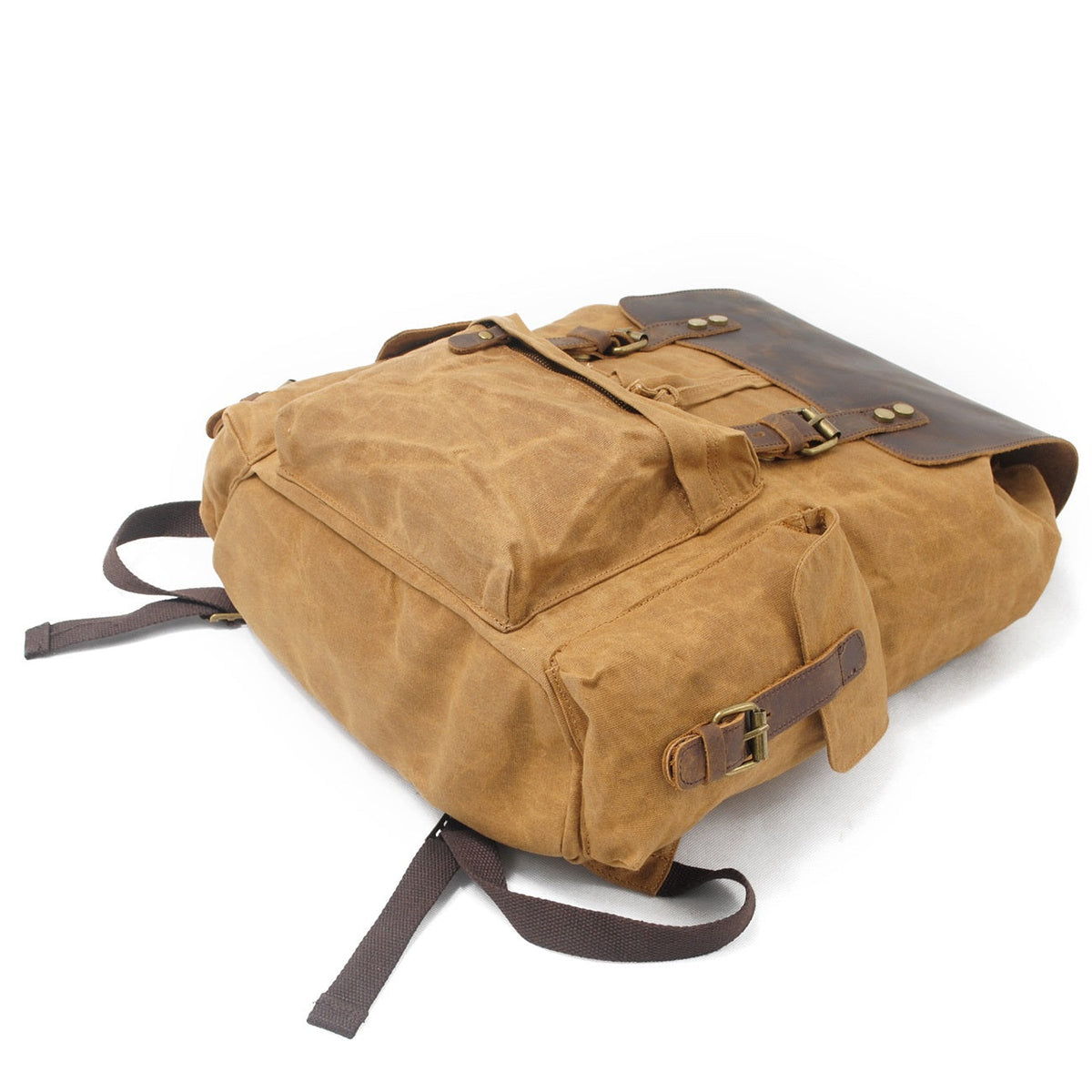 Waxed Canvas Backpack |Noren