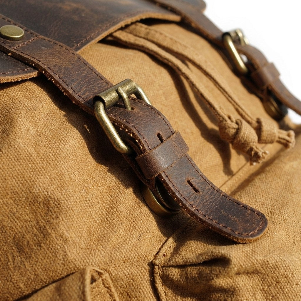 Waxed Canvas Backpack |Noren