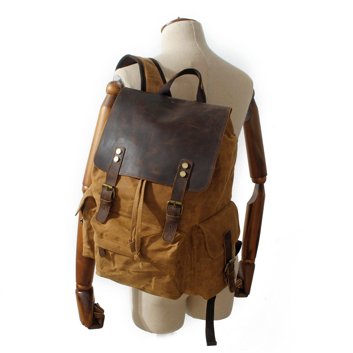 Waxed Canvas Backpack |Noren