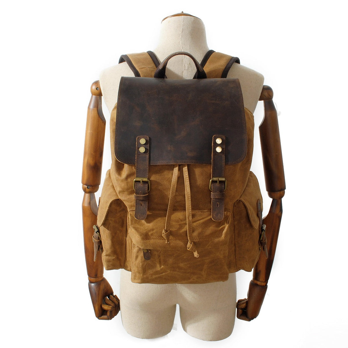 Waxed Canvas Backpack |Noren