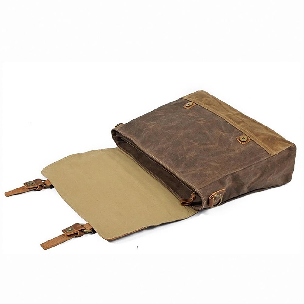 Waxed Canvas Messenger Bag | Winner