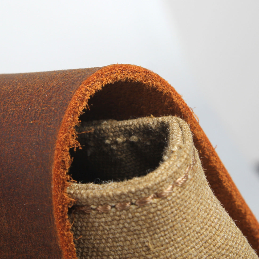 Canvas Laptop Messenger Bag for Men | Frank